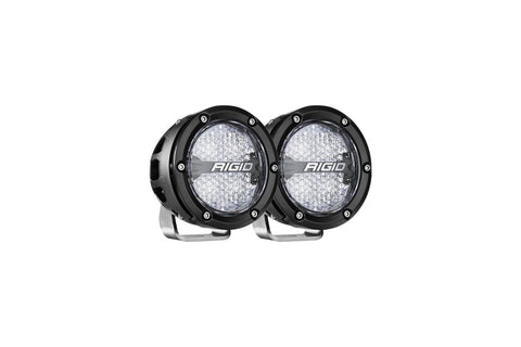 Rigid 360-Series RGBW 4 Inch Diffused Optic with RGBW Backlight Pods