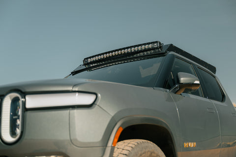 2022-2025 Rivian R1T Roof Rack w/ Light Pocket